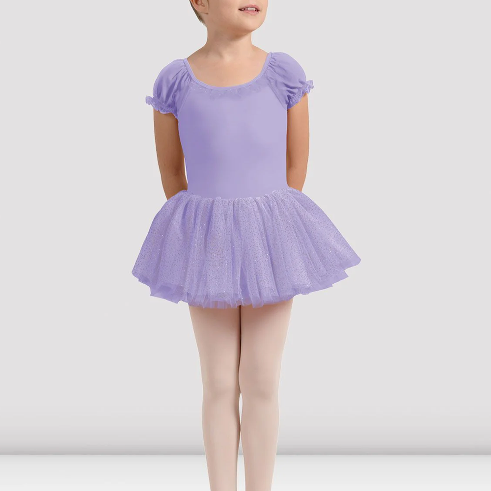 Girls Mirella Miami Cap Sleeve Tutu Dress