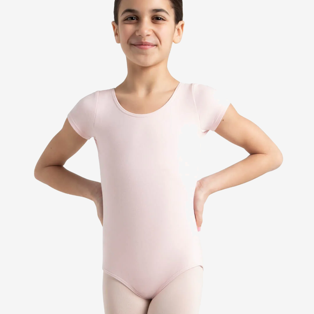 Short Sleeve Leotard - Girls