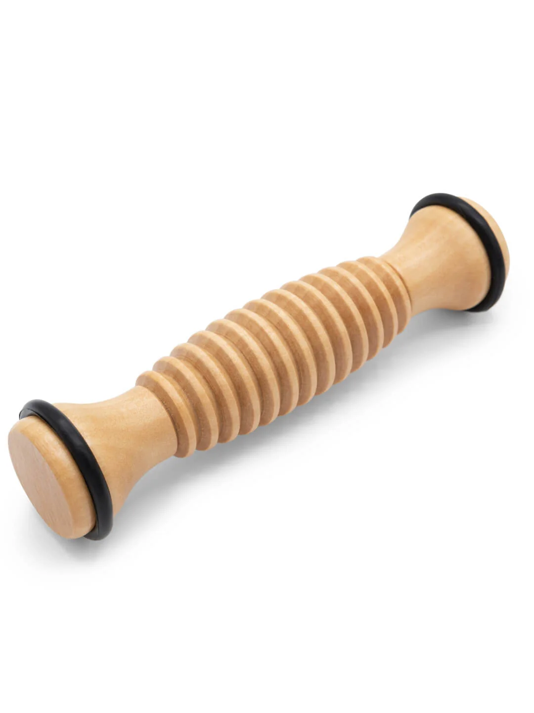 A wood footsie roller
